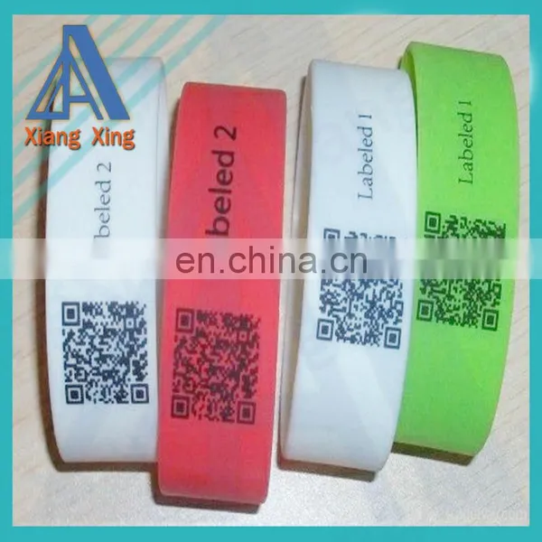 Durable and Printable RFID silicone wristband