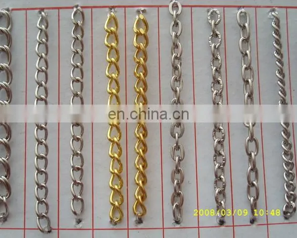 China Chain Supplier Custom Shiny Design Gold Metal Chain for Football Shoes photo-6