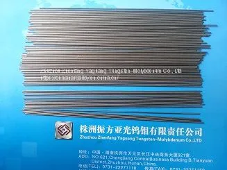 Pure Tungsten Electrode Rods , Pure Tungsten Electrode