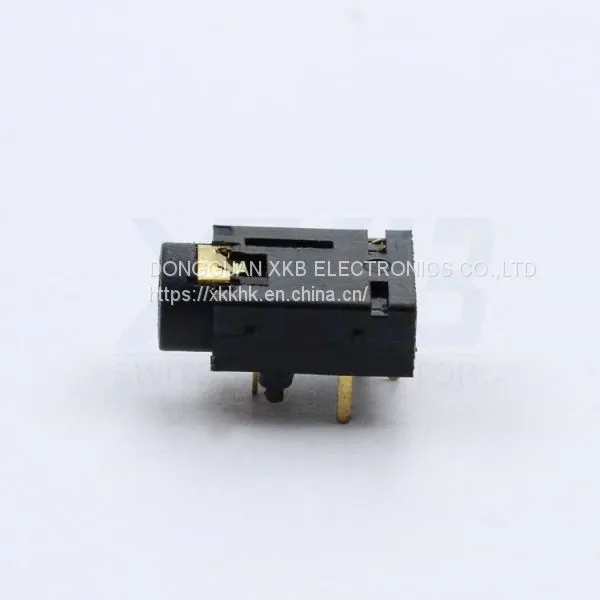 5PIN Gold-plated Foot Vertical Pin Audio Radio Female Earphone Jack 3.5mm photo-3