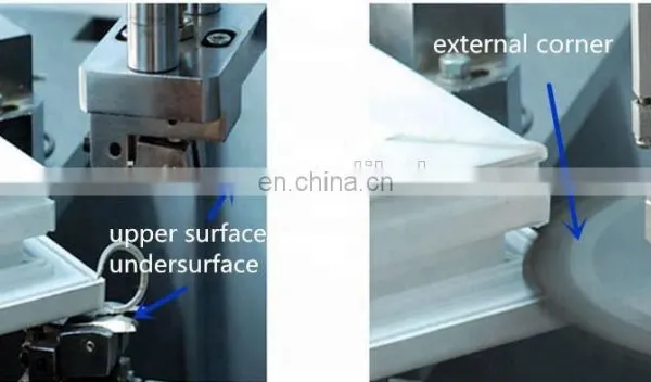 CNC Automatic 3 Tools PVC Window Corner Processing Machine photo-2
