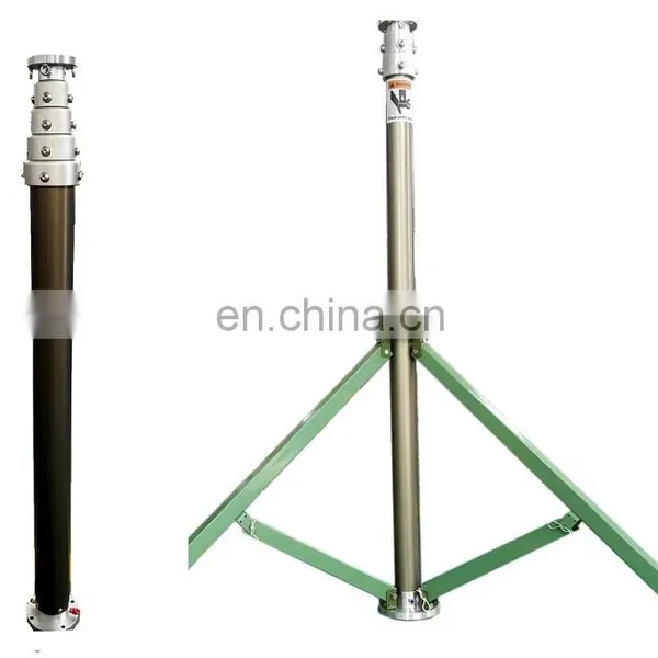 5.5m Unlocking Aluminum Lighting Mobile Pneumatic Telescopic Mast photo-2