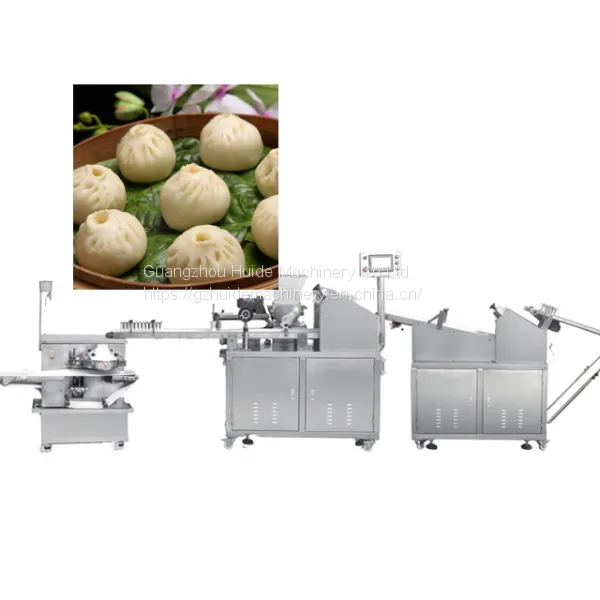 Industrial Hamburger Chinese Baozi Pork Bun Bread Grain Product Making Machine