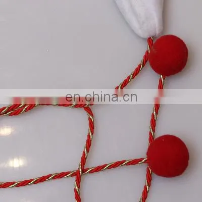 Christmas Hat Christmas Tree Hat Decoration Adult Children's Flannel Cloth Long Rope Cartoon Snowman Elk Hat photo-5