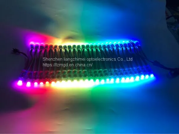 Indoor Decoration, Outdoor Lighting, Advertising Lamp String 12vws2811 Full Color Exposure Lamp, American Full Color Exposure Lamp photo-4