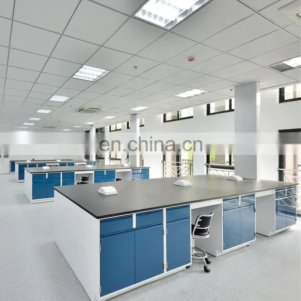 Manufacturer Hot Sale Lab Furniture Steel Laboratory Work Bench Table Price photo-6