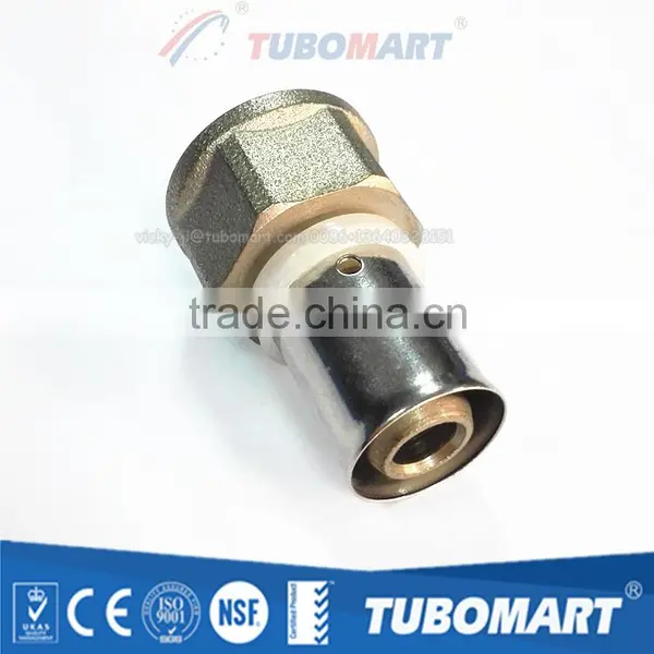 Hight Quality U Type Copper Press Fittings for Underfloor Heating Pipes photo-3