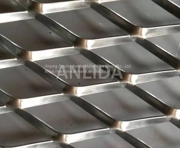 Stainless Steel Expanded Metal Mesh Expanded Metal Mesh Supply Stainless Steel Diamond Expanded Metal Mesh photo-2
