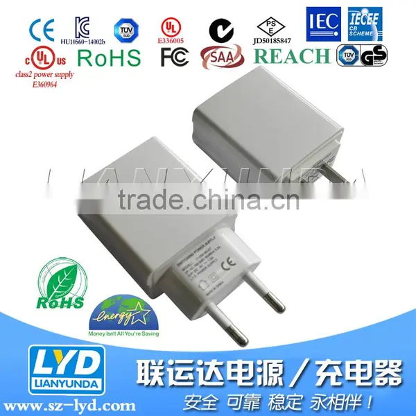 EU Plug USD Charger 5V 2A for Singapore photo-3