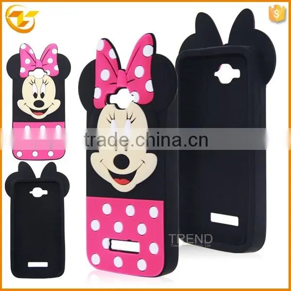 Hot Selling Cute Silicon Soft Cover Case for Alcatel One Touch Pop c7 photo-4