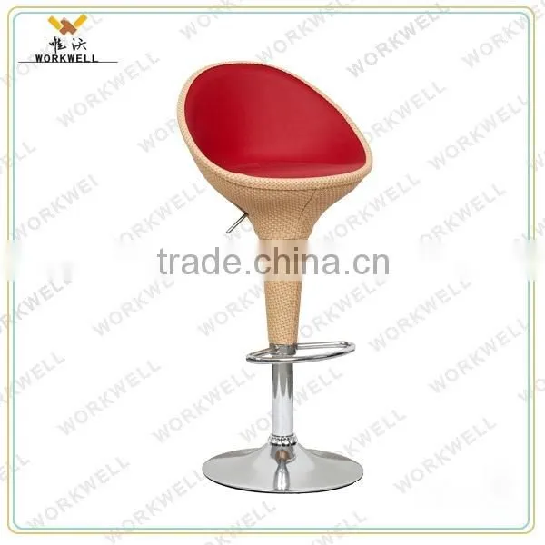 WorkWell Hot Sell Modern New Design Stainless Steel Swivel BarStool Kw-B2001b photo-6