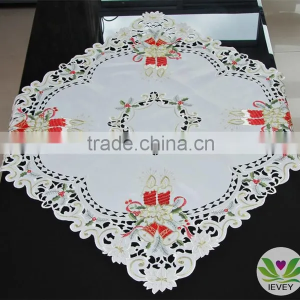 Christmas Home Textile Tablecloth Hand Embroidery Designs Tablecloth Lmzc1001(3) photo-4