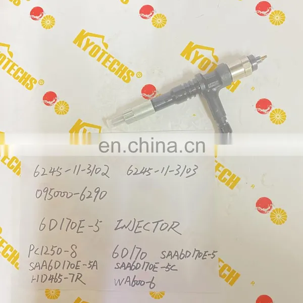 Hot Sale 6245-11-3100 6245-11-3101 6245-11-3102 6245-11-3103 095000-6290 INJECTOR 6D170E-5 6D170 photo-2