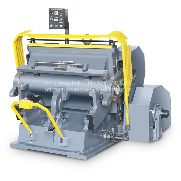 LKS-750/930 Semi Or Automatic Series Hand Platen Die Punching/ Flat Bed Die Cutter /Manual Creasing And Die Cutting Machine photo-3