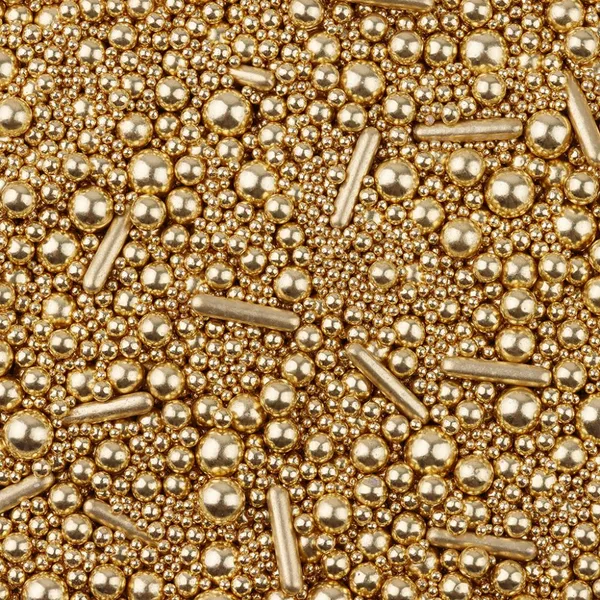 Luxury Party Cake Decorations Edible Gold Metallic Sprinkles for Bakery Decoration Ingredients photo-2
