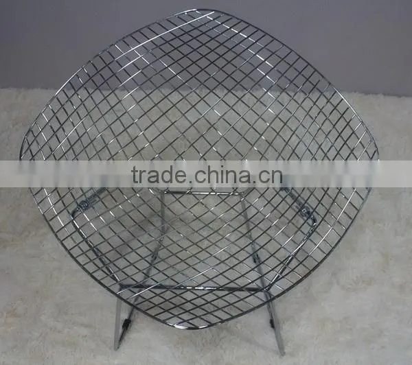 Home Furniture Steel Frame High 77cm Bertoia Chair photo-5