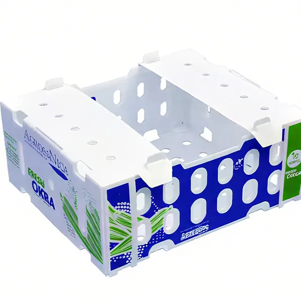 Custom PP Corrugated Plastic Okra and Vegetable Packing Boxes – Wholesale Manufacturer