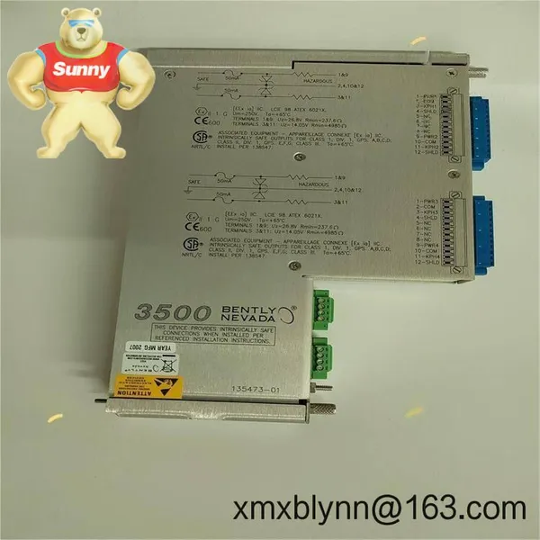 Bently Nevada 135489-03 Communication Gateway Module for 3500 Series – Turning 3500 Data Into DCS/PLC Insights photo-2