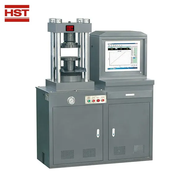 YES-300 /10 Cement Brick Digital 300kn Hydraulic Compression 10KN Flexural Testing Machine photo-4