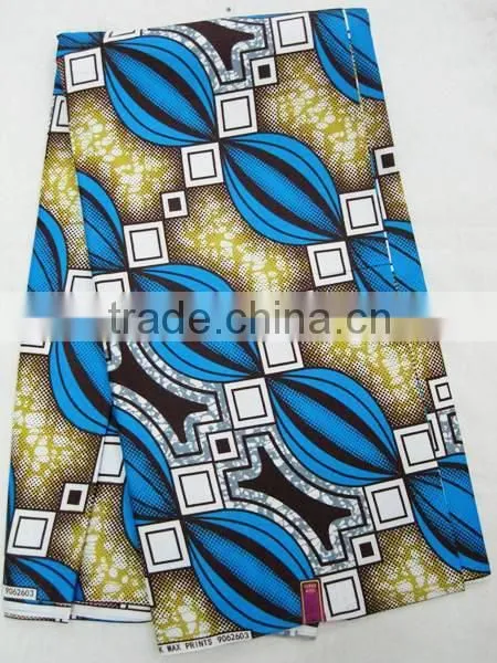 W23 100% Cotton 6 YARD Guaranteed Real Dutch Wax Hollandais Wax Fabric