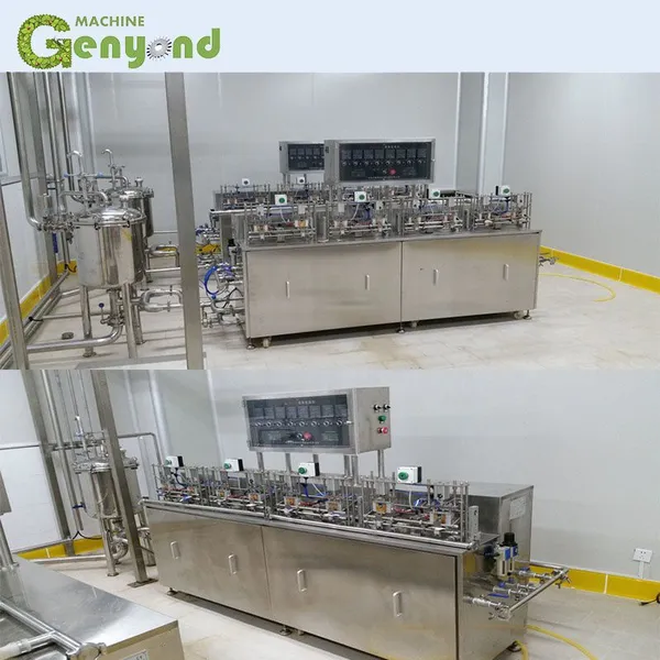Factory Shanghai High Speed Plastic Soft Tubes Ice Lolly or Ice Pop or Popsicle Yogurt Filling and Sealing Packing Machine photo-3