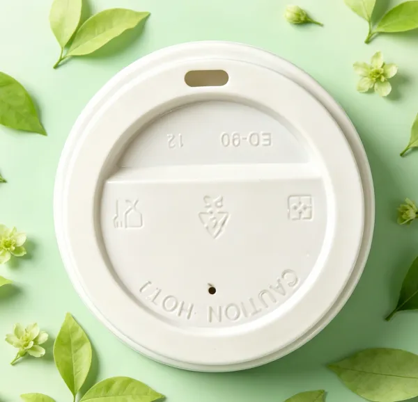 Disposable Coffee Cup Lid PS Cup Cover for Coffee Drink photo-2