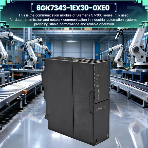 Original Siemens 6GK7343-1EX30-0XE0 CP343-1 SIMATIC S7-300 Ethernet Communication Processor PLC Module photo-4