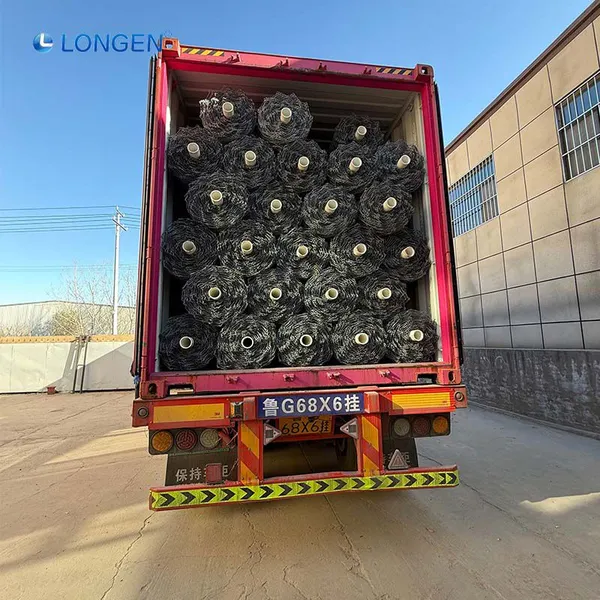Rockfall Netting G45 2 Heavy Load Anti Shed High Tensile Steel Wire Mesh Slope Stabilization Netting Down Mountain Landslide photo-6