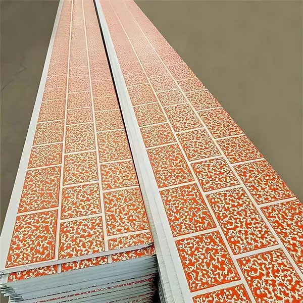 Sound Insulation Waterproof Energy-saving Pu Foam Sandwich Panel Pu Roof Sandwich Panel Price Per Square Meter photo-3
