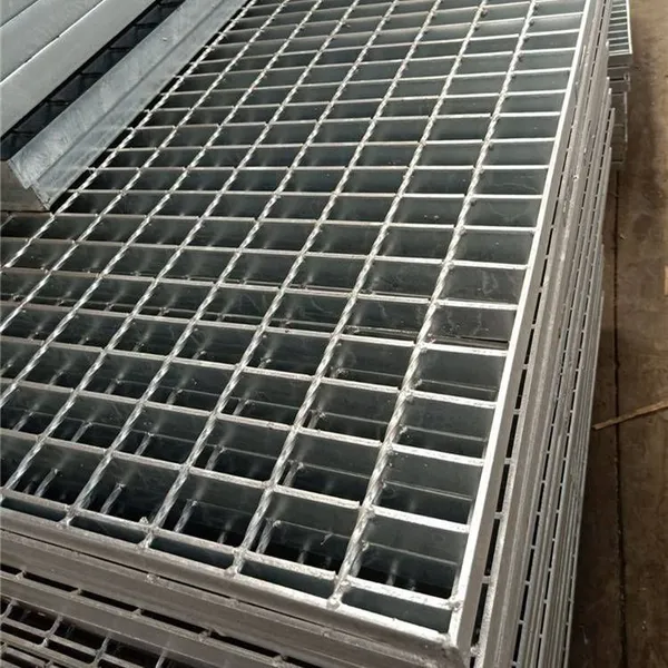 Hot-dip Galvanized Steel Grating, 400*1000*25 Platform Steel Grating, Drain Cover, Customized Plug-in Steel Grating