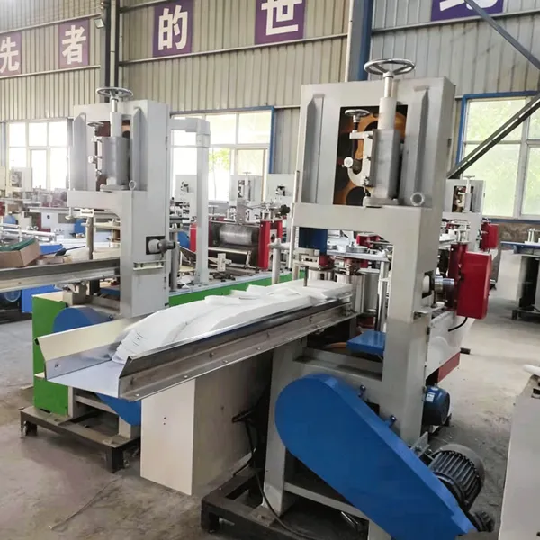 Paper Napkin Tissue Folding Machine Embossing Printing Packing Maker Tissue Paper Napkin Making Machine photo-5