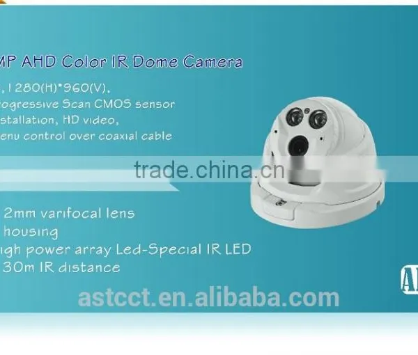 Aptina 0230 CMOS Sensor Full HD 1080P Varifocal Lens OSD Camera 2.0MP AHD Color IR CCTV CCTV Camera Metal Housing IP66 photo-2
