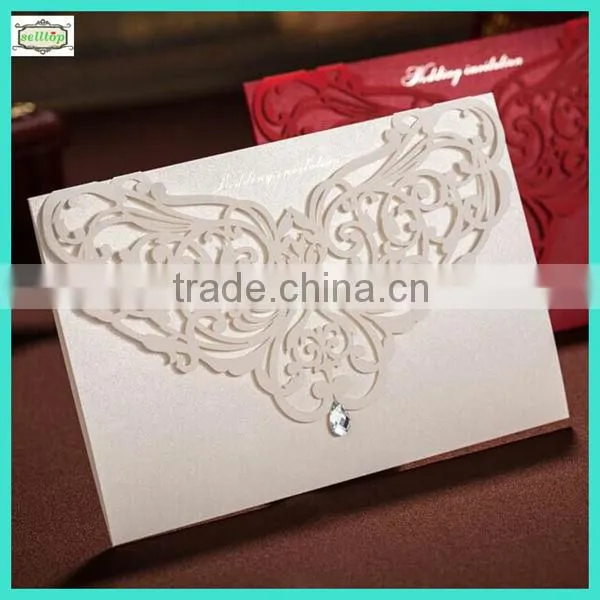 2014 Hot Sale Paper Wedding Invitation Cards Models