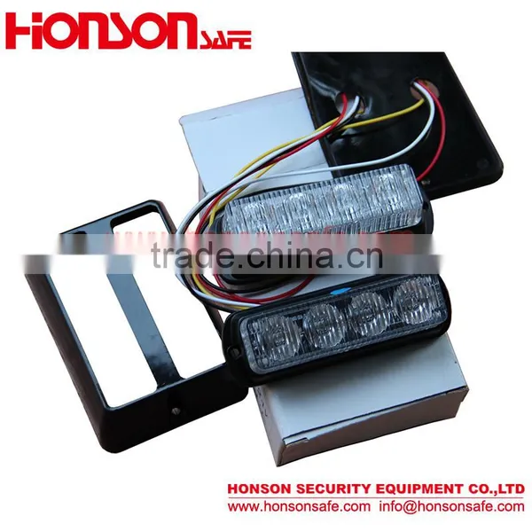 LED Grille Surface Warning Lights Bumper, Surface Mount Security Car Lights HF-242 photo-3