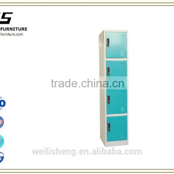 Luoyang High Quality Four Door Metal Wardrobe photo-3