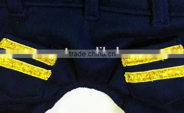 Blue Color Spring and Autumn Apparel USA FBI Printed Pet Fleece Dog Clothes photo-2