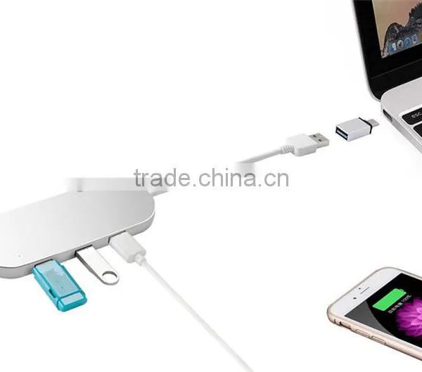 2 in 1 USB to Micro & Card Reader Ports USB 2.0 Connector Cable Hub photo-4