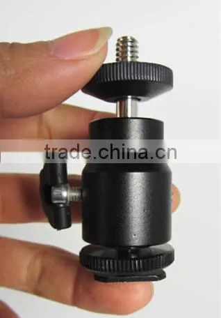 ET-SD03 Camera Tripod Mount Mini Professional Stand Ball Head for Video Camera Head Mounted photo-2