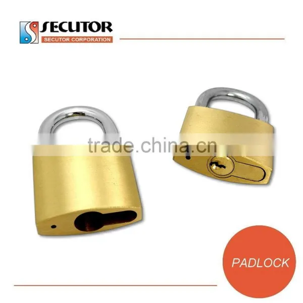 Interchangeable Removable Cylinder Brass Padlock photo-4