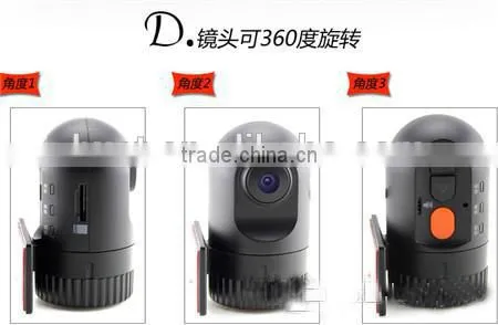 720P Iron Pan Mini Hidden Driver Recorder Full hd Car Dvr Camera photo-4