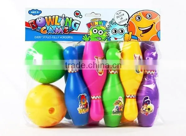 19cm Bowling Set Toy for Kids With 10 Bottles and 2 Balls photo-6
