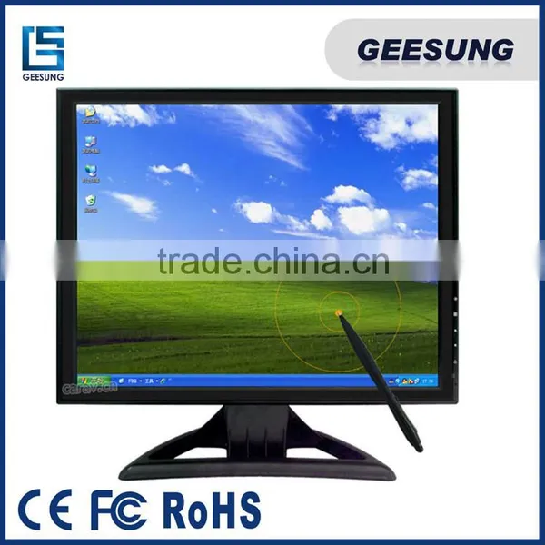 PC Touch Monitor 17 Inch LCD 5 Wire Resistive Touch photo-4