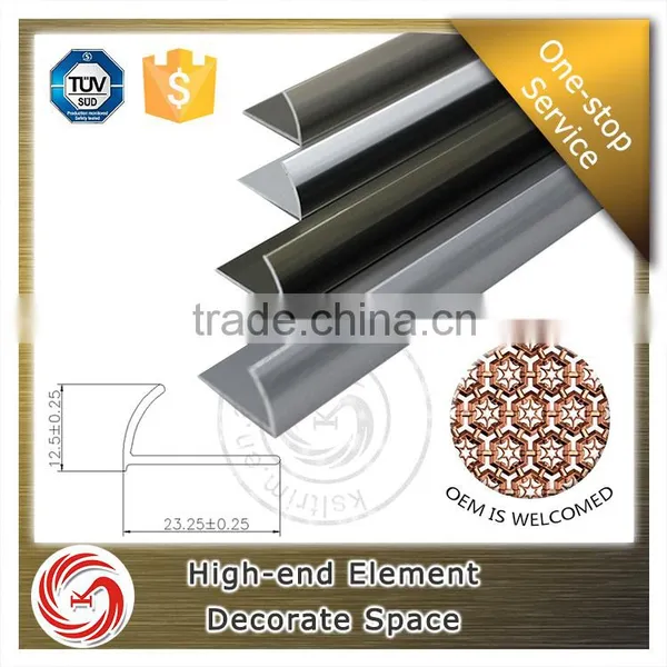 Popular Item Polish Aluminum Floor Tile Trim photo-4