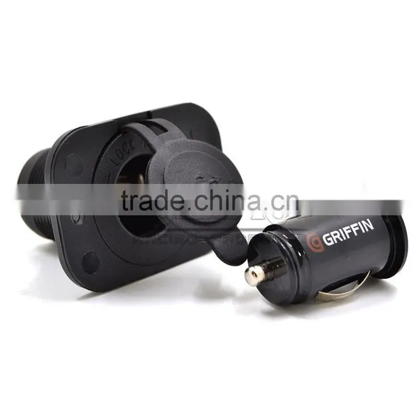 BJ-UPS-006 Customized CE Certification Universal Black Motorbike Single Hole Motorcycle USB Power Supply photo-4