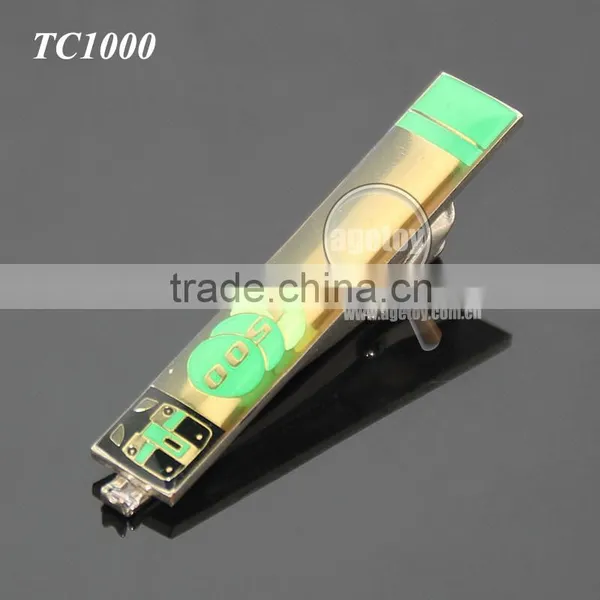 Japan Train Company Souvenir Zinc Alloy Print Logo Engraved Name Metal Custom Tie Clips photo-6