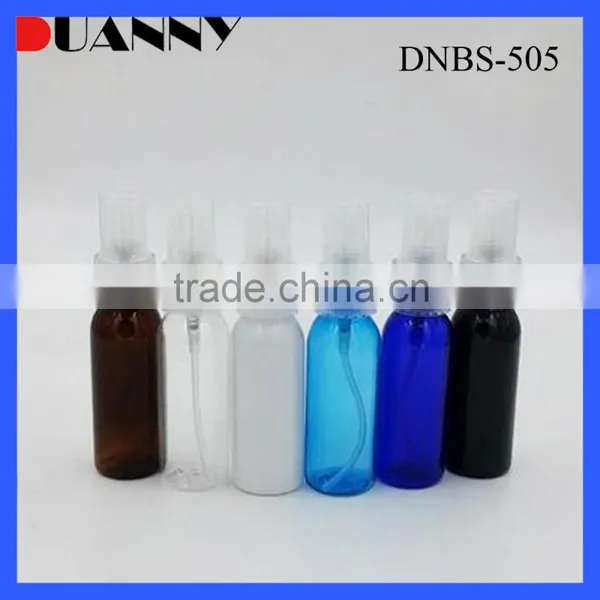 WHOLESALE 50ML CLEAR PLASTIC SPRAY BOTTLES WITH BLACK FINE MIST photo-3