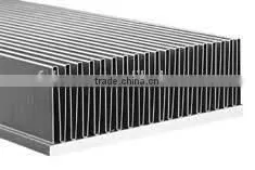 Aluminum Pin Fin With Threaded Standoffs Designed to Mount a Fan Foled Aluminum Fin photo-4