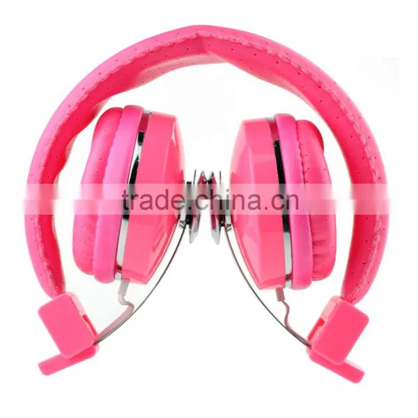 Hot New Products Colorful Wire 40mm Headphone Speaker With Microphone photo-4