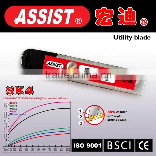 ISO9001 9mm 18mm 25mm Sharp Snap off Cutting Blade photo-2