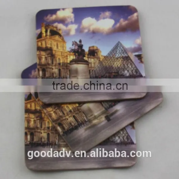 2016 New Products Promotional MDF Blank Sublimation Wood Beer Coasters photo-2